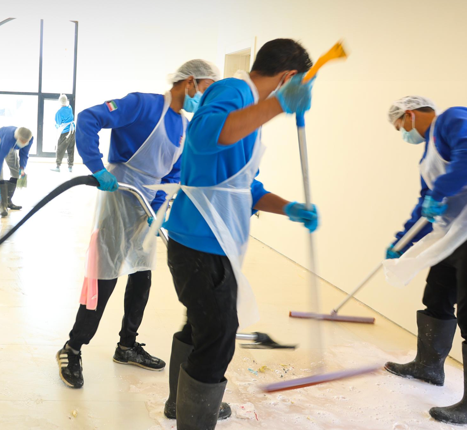 تعقيم المدارس والمستشفيات